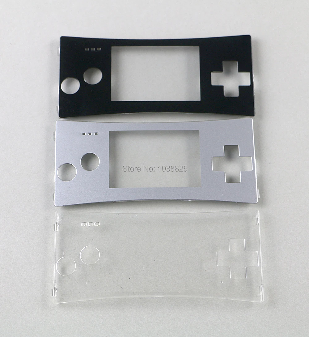 Для GameBoy микро Замена Передняя Лицевая панель Крышка для GBM система передняя крышка|Запасные части| |