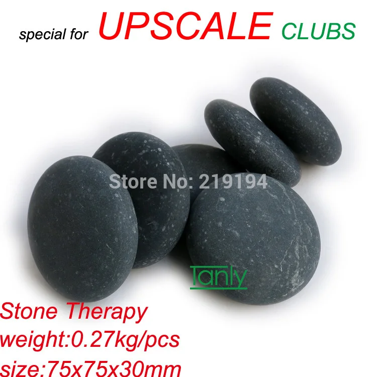 

New! No Waxing Finishing Polish 75x75x30mm 96pcs/lot Hot stone body massage tools set Salon SPA