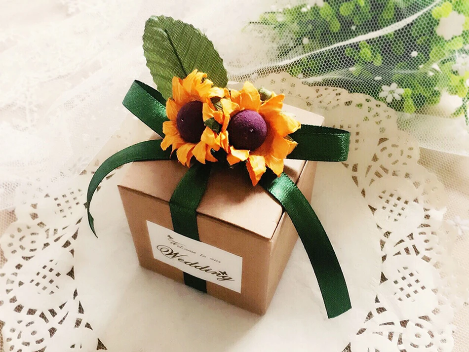 25 шт в наборе, необычная коробка труба градиент шестиугольная конфетная коробка с лентой бумажная коробка со свадебными сувенирами и подарки мешочки, принадлежности для праздника