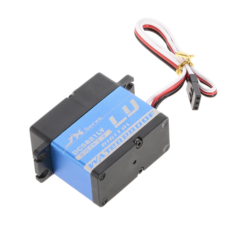 DC5821LV 21KG RC Servo Full Waterproof Metal Digital Servo for RC Car 110 18 RC Helicopter Airplane Model Parts (3)
