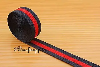 

5 yards 3/4 inch(18 mm) heavy weight polyester webbing Ribbon key fob strap ZC19