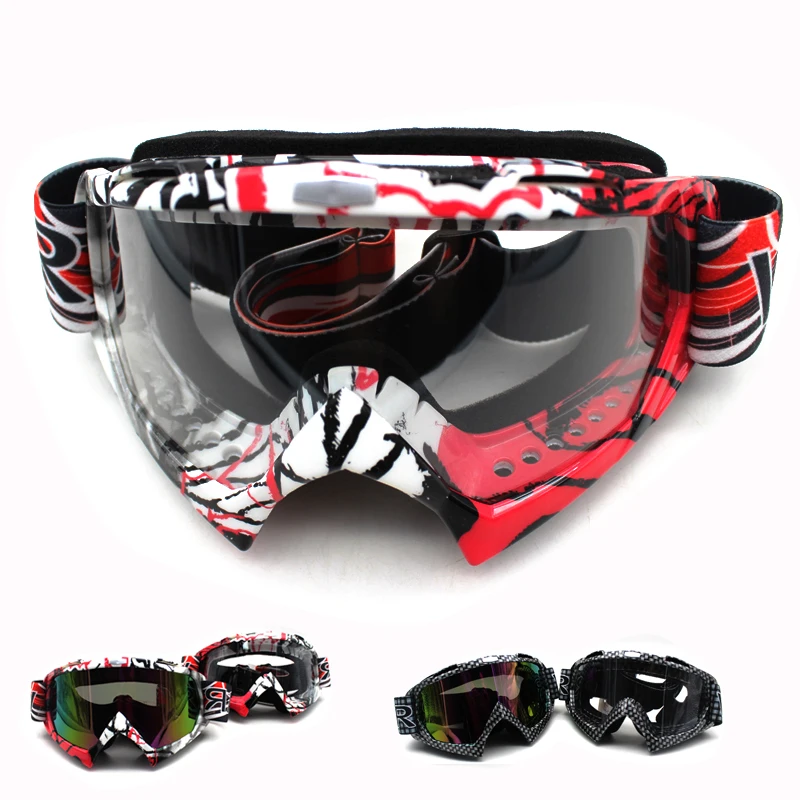Nuoxintr جديد نمط متعددة نمط مكافحة الغبار الغبار في الهواء الطلق الرياضة سباق عبر البلاد التزلج نظارات للدراجات النارية