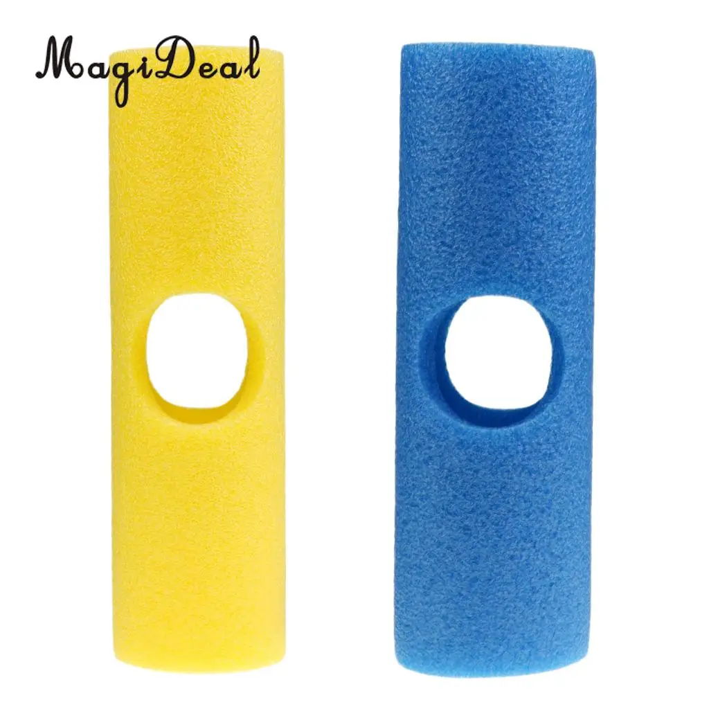 

MagiDeal Multi-Functional Swimming Toy Pool Noodle Connectors Water Float Aid Building Parties Parts -Straight 1 Hole or 2 Holes