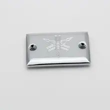 Chrome bremsflüssigkeitsbehälter cap für yamaha virago 700 750 virago 1000 1100