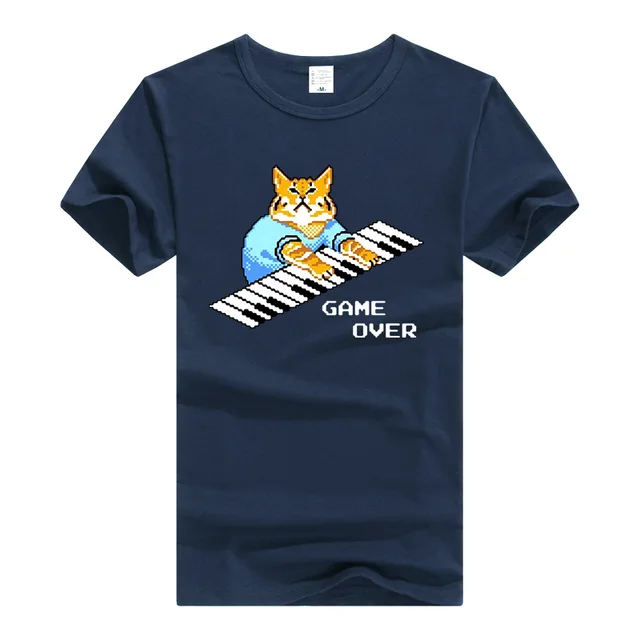 TEEWINING Keyboard Cat T Shirt The IT Crowd Roy T Shirt Men Women
