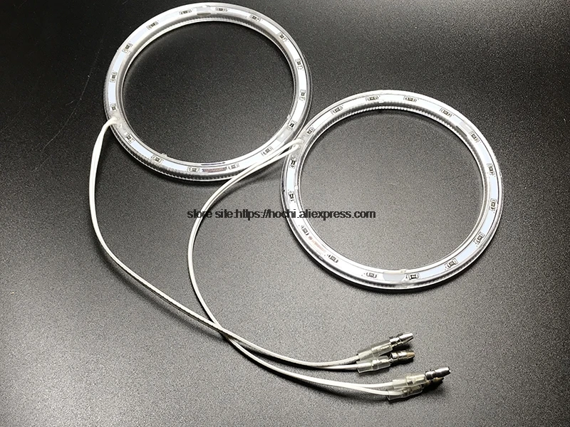 HochiTech для Kia Borrego Mohave 08 10 ультра яркий SMD белый светодиодный ангельские глазки 2600лм