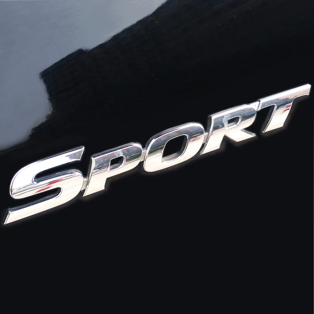 

Sport Logo Plastic Sport Stickers for Toyota Badge Emblem Ford Decal Volkswagen Sticker HONDA Decor Opel Mazda Lada Car Styling