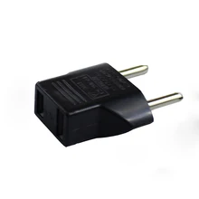 5 шт./лот США в ЕС Путешествия конвертер AC Мощность Plug Мощность Зарядное устройство адаптер