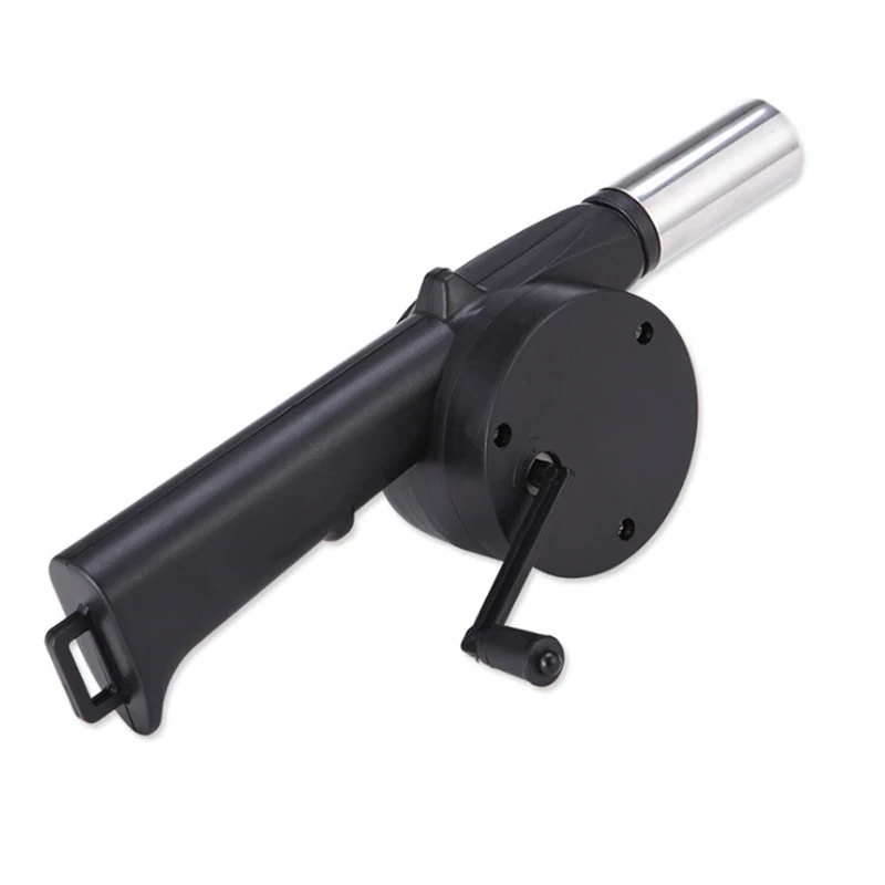 

1 Piece Portable Manual Outdoor Camping BBQ Fan Air Blower Burn Picnic Cooking Barbecue Camping Fire Blower Tools Hand Crank