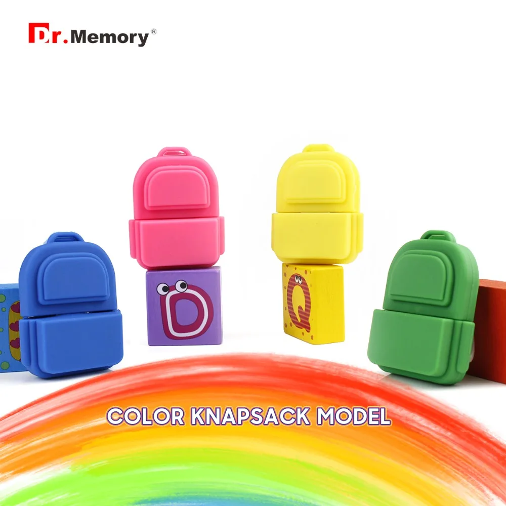 

Dr. Memory Cute Bag Mini Usb Flash Memory 128GB Silicone Usb Flash Drive 64GB Usb 2.0 Pen Drive Stick 4GB 8GB 16GB 32GB