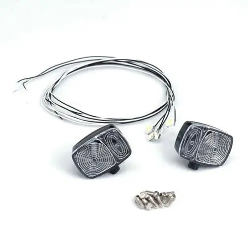 LED Front Light Headlamp for LESU 1/15 RC Hydraulic Loader Model DIY Truck Car TH14421