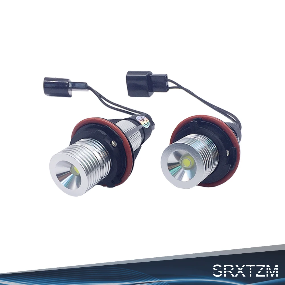 2Pcs LED Chips LED Marker Angel Eyes White Light for BMW E39 E53 E60