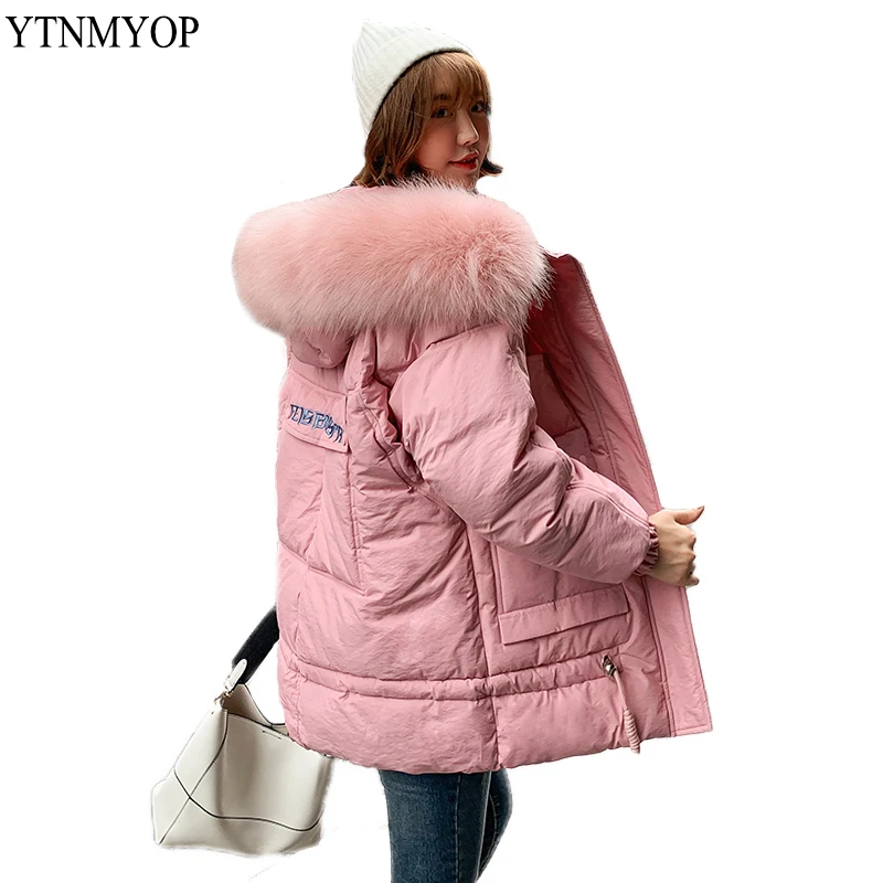 

YTNMYOP Thickening Warm Women's Jacket 2019 New Winter Coat Women Hooded Female Jacket Drawstring Casual Parkas casaco feminino