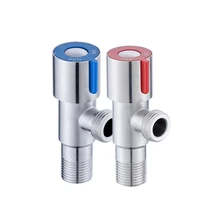 2 шт./компл. G1/2 Угол останавливает клапаны 304 Нержавеющая сталь заполнение кран для Ванная комната Кухня смесители для раковины туалета Туалет унитаз