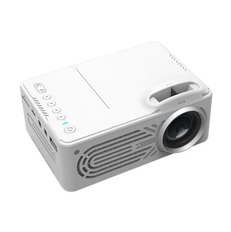 YOHOLOO мини-проектор 1080P Аудио/AV/USB/SD дополнительный светодиодный портативный HD видео 320x240 пикселей лучший домашний проектор для домашнего кинотеатра
