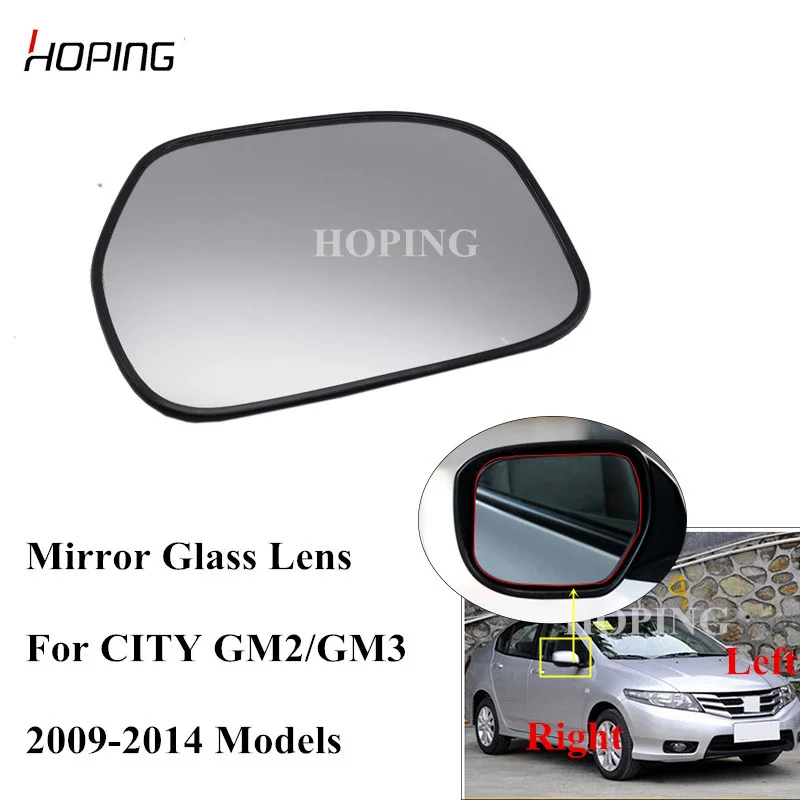 Надеясь наружное зеркало заднего вида объектив для HONDA CITY GM2 GM3 2009 2010 2011 2012 2013