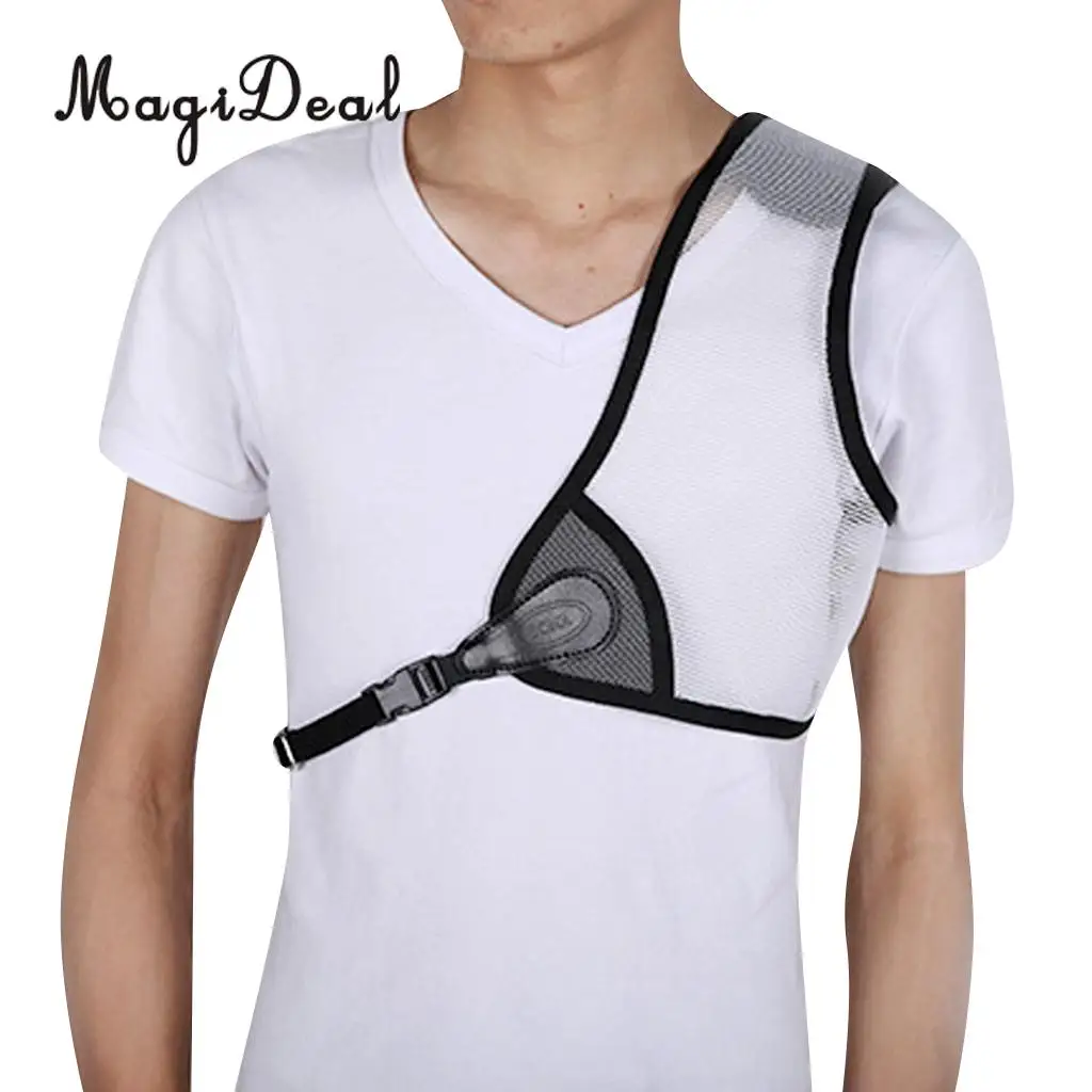 MagiDeal Outdoor Adjustable Archery Chest Protector Guard for Hunting