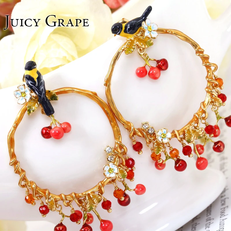 painted ear stud