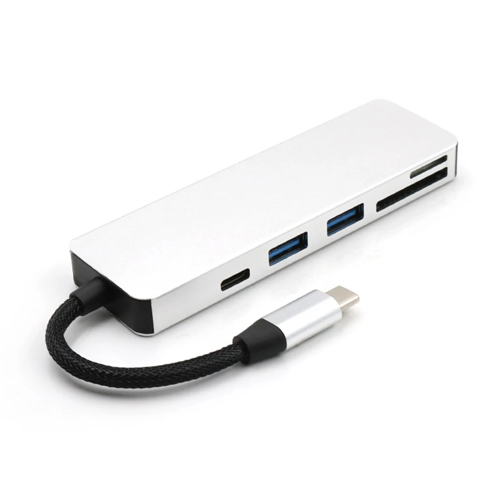 Buy 5 in 1 USB C Hub Multi Port Adapter USB Hubs with