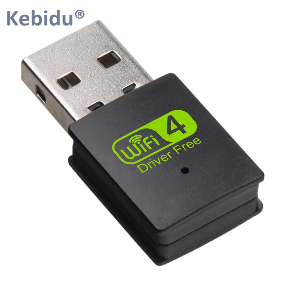 

KEBIDU Wireless USB WiFi Adapter 300Mbps wi-fi Antenna PC Network Card usb Lan Ethernet Receiver 802.11ac Driver Free