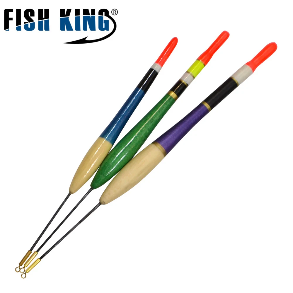 

FISH KING 10PCS/Lot 3G 4G 5G Fishing Buoy Bobbers Fish Float Tackle Carp Fishing Floats Pesca Boyas Pesca Acesorios