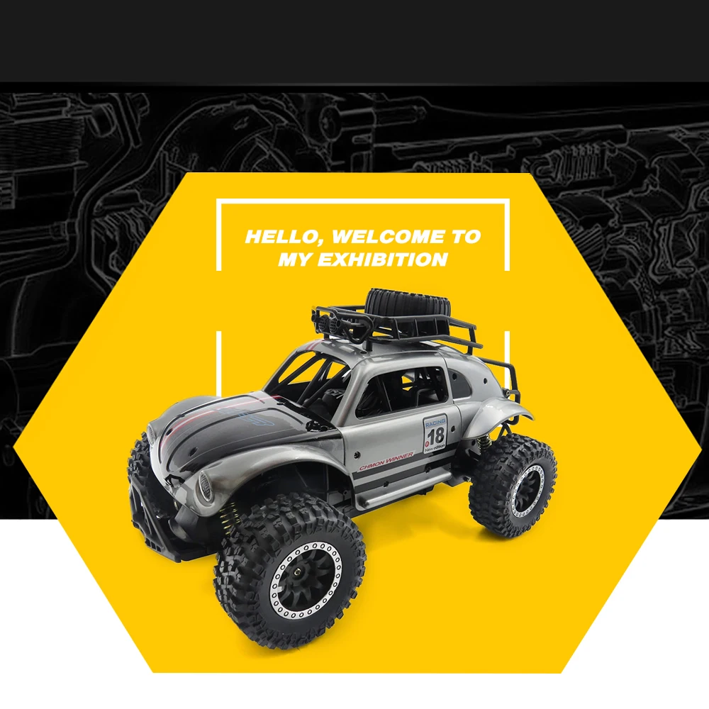 Flytec SL-145A рок гусеничные RC Buggy Car 1/14 2,4 г 2WD 25 км/ч полная шкала RC внедорожника подарок для детей