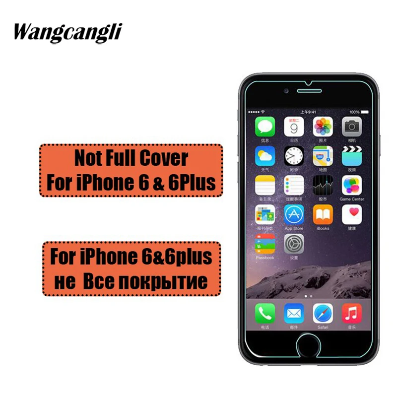 الزجاج المقسى ل iphone 6 7 8 واقي للشاشة فيلم ل iphone 8 الزجاج الهاتف المحمول طبقة رقيقة واقية 9 H انفجار برهان الزجاج