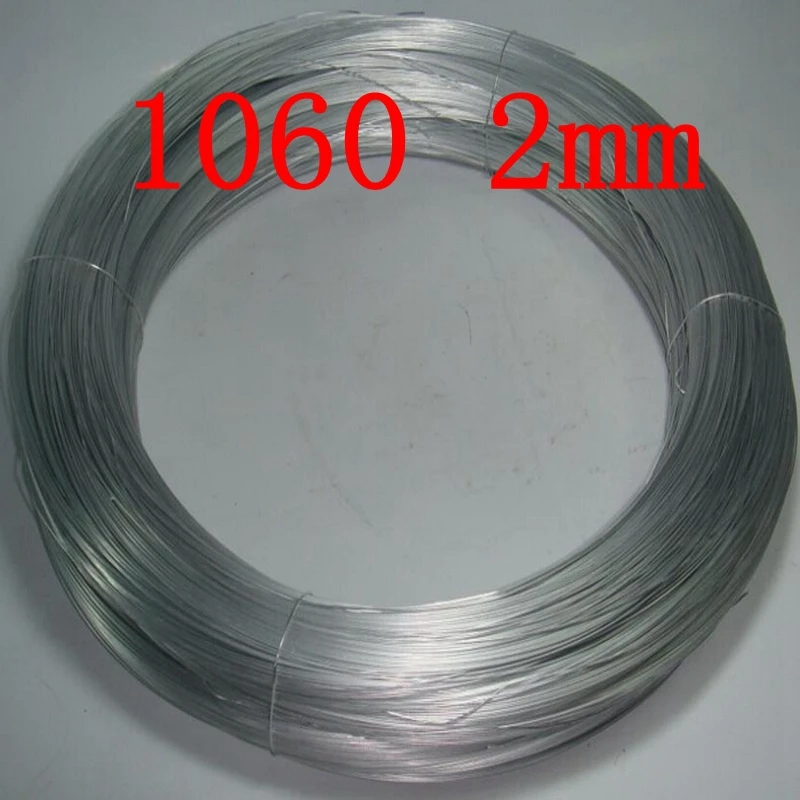 2mm 1060 Pure Aluminium Wire,Aluminum Flexible Silver Jewelry Wire