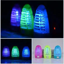 СВЕТОДИОДНЫЙ Электрический комар-убийца ночной Светильник летний дом спальня ЕС розетка электрические комары мухи Жук Насекомое ловушка уничтожитель ночные светильники