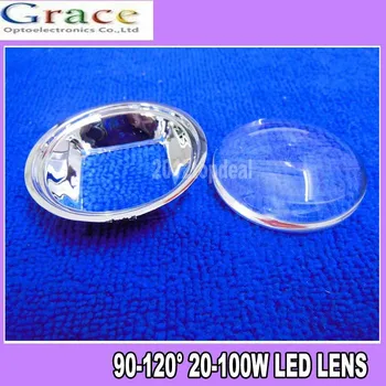 

10pcs 90-120 degreen led Lens + Reflector Collimator for 20W 30W 50W 70W 100W High power led