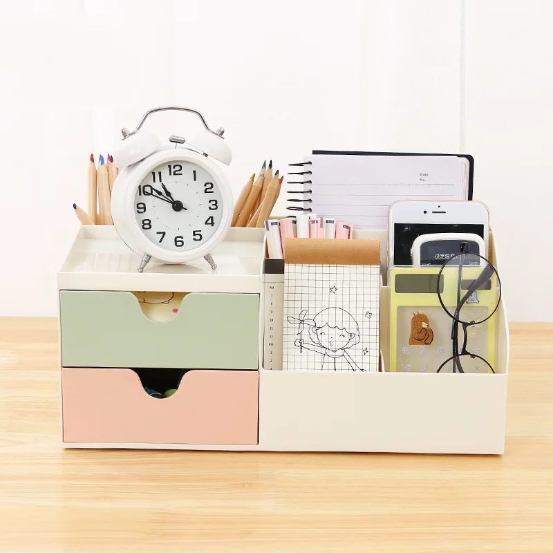 Hq Color Drawer Girl Desktop Storage Box Creative Cosmetics
