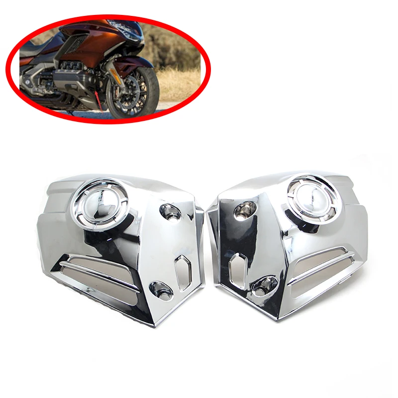

For Honda Goldwing 1800 GL1800 2018 Chrome Motorcycle Motobike Lower Cowl Covers Left and Right Cover