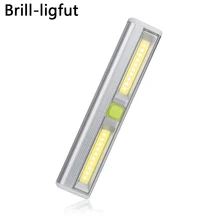 16 см COB светодиодный кухонный светильник с сенсорным управлением, гардеробный шкаф в спальню оригинальная Ночная подсветка, лампа для дома