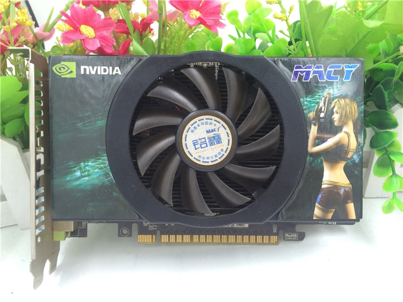 Used graphics cardfor MACY GTX740 2G DDR3 game graphics card 128BIT used gtx740 energy efficient desktop game disassemble graphics 1gd5