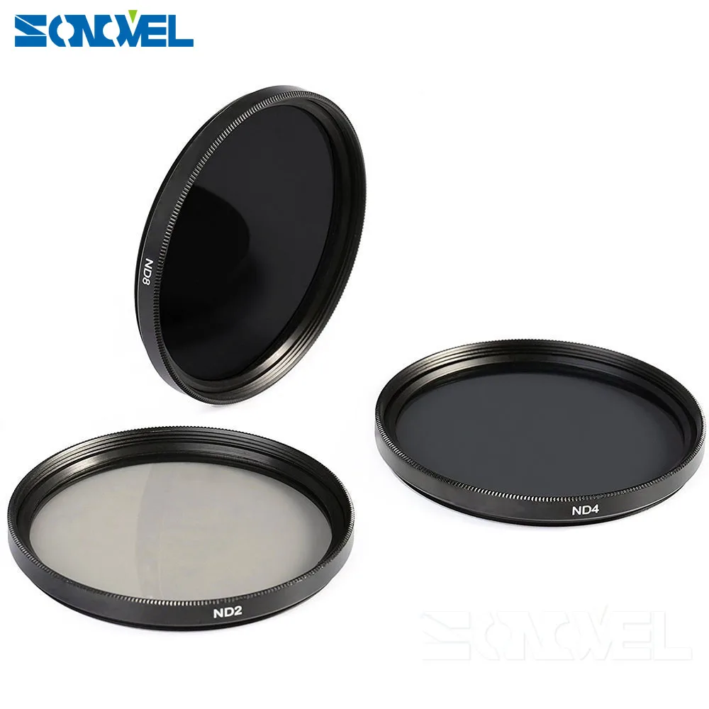 Yunchenghe Neutral Camera Lens Filter ND8 for Camera Lenses with 55mm Filter Threads