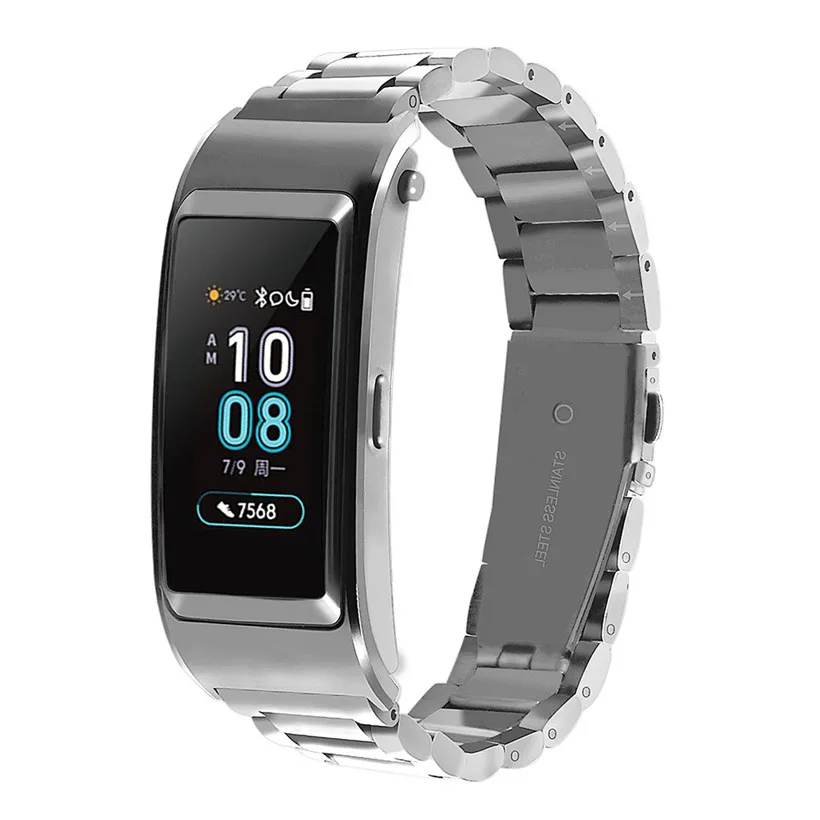 

CARPRIE New Replacement Band Stainless Steel Bracelet Strap Watch Band For Huawei B5 Smart Watch 80807