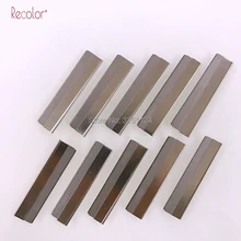 100 шт. микроблейдинг Бритва для бровей Брови стружки из нержавеющей стали микроблейдинг триммер для бровей триммеры для бритья бровей инструменты для макияжа