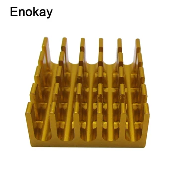 

Wholesale 10 Pieces 2020 Special Offer Real Heatsink Graphics Card Computer 22x22x10mm Radiator Cooling Aluminum Heatsinks