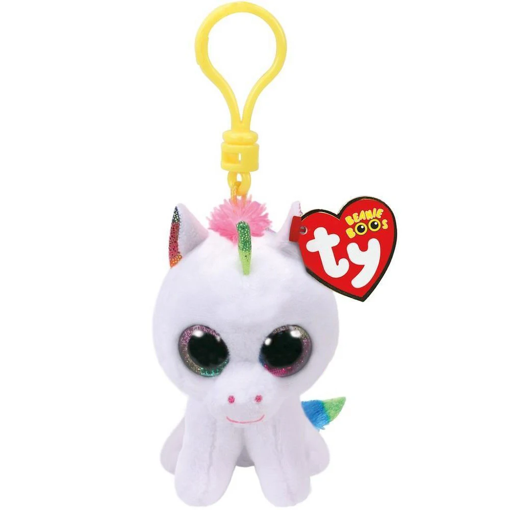 plush unicorn keyring