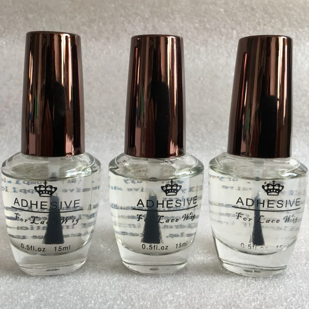 1 Bottle/Lot 0.5 Oz 15 ml lace wig glue bond transparent adhesive glue
