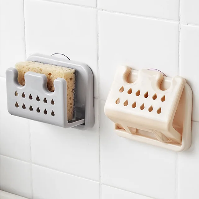 Kitchen Sink Suction Sponges Holder Foldable Soap Storage Rack Kitchen Sink Suction Sponges Holder Foldable Soap Storage Rack Sponge Organization Bathroom Drying