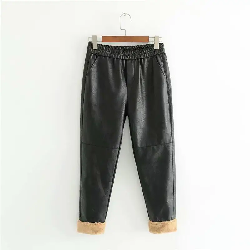 fleece harem pants