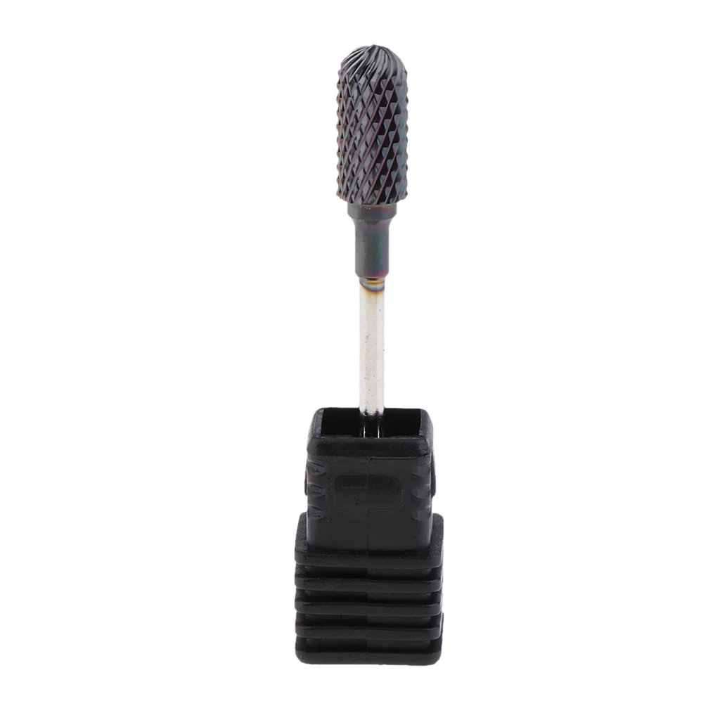 MagiDeal Nail Sanding Drill Bit Tungsten Steel Rotary Griding Head Bit for Electric Manicure Nail Cuticle Polish Gel Clean