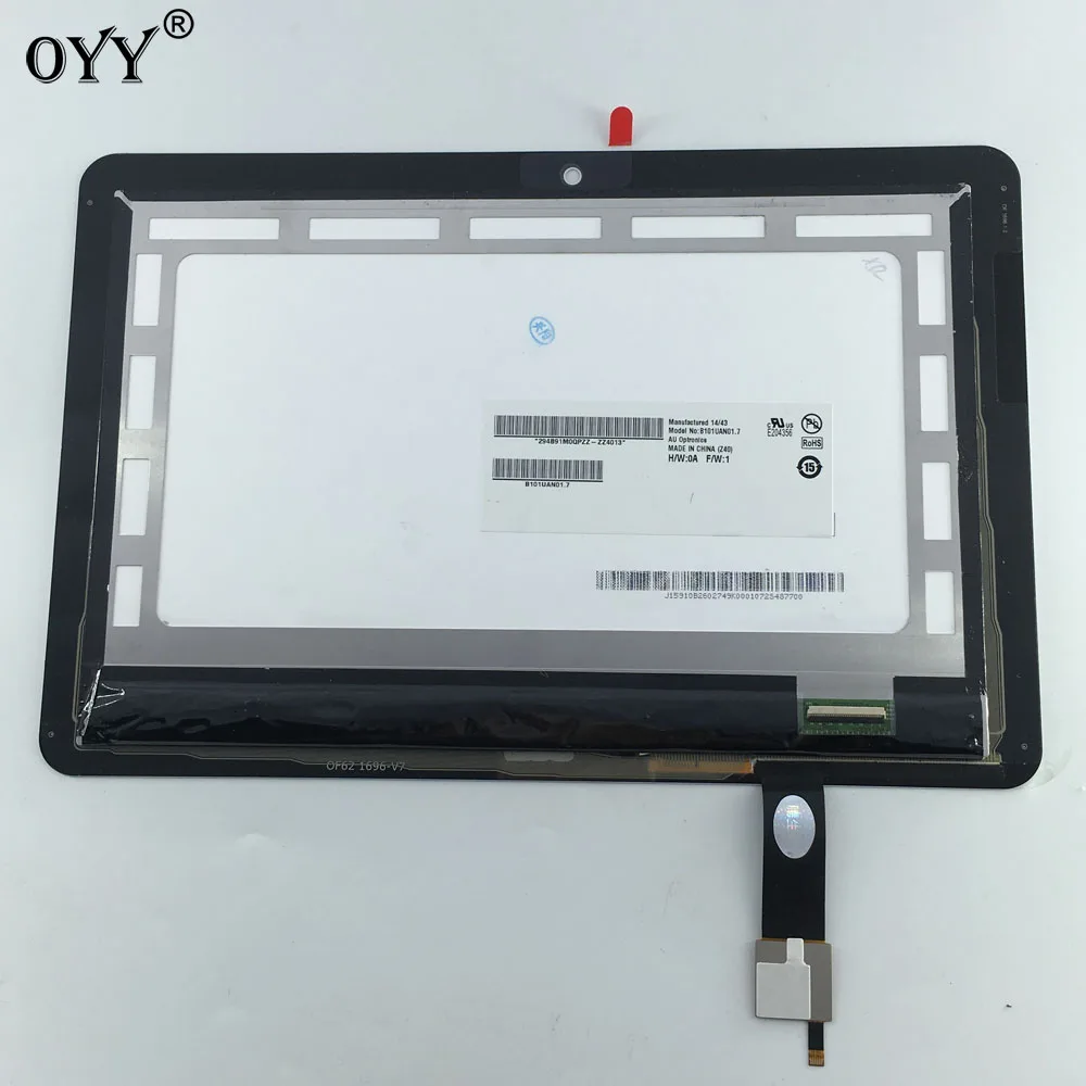 

10.1 inch B101UAN01.7 LCD Display touch Screen Digitizer Glass Panel Replacement parts for Acer Iconia A3-A20 A3 A20