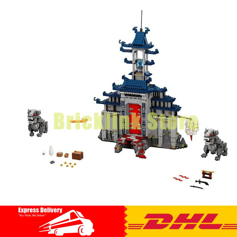 In Stock DHL lepin 06058 1501pcs Movie Temple of The Ultimate Weapon Building Blocks bricks DIY baby Toys children Gift 70617 baby-blocks