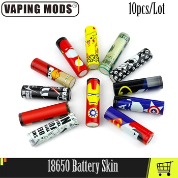 

18650 Battery Skin Sticker For 18650 Battery Vape Accessories 10 pcs/lot