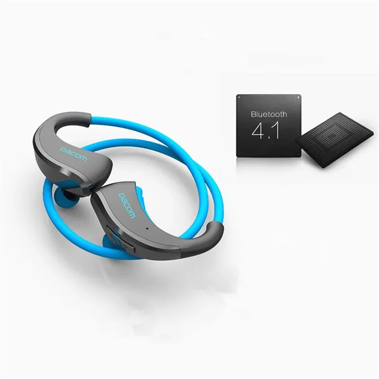 Dacom Armor Bluetooth V4.1 Stereo Headphones IPX5 Waterproof Wireless Outdoor Sports Headset Handsfree Music Earphone With Mic(17)