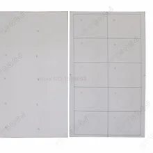 0,5 мм 125 кГц tk4100 2*5 ПВХ Глянцевые декор для 125 смарт-карта khz ламинированные