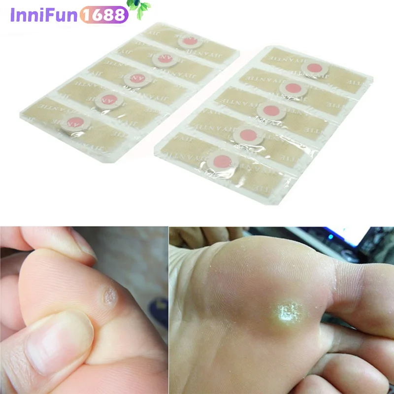 

6Pcs InniFun Detox Foot Pads Patches Feet Care Medical Plaster Foot Corn Removal Remover D1360