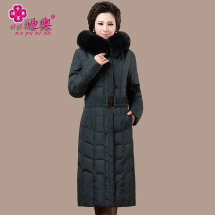 Cheap 2015 Hot New Winter Thicken Warm Woman Down jacket Coat Parkas Outerwear Hooded Fox Fur collar Luxury Long Plus Size 5XXXXXL